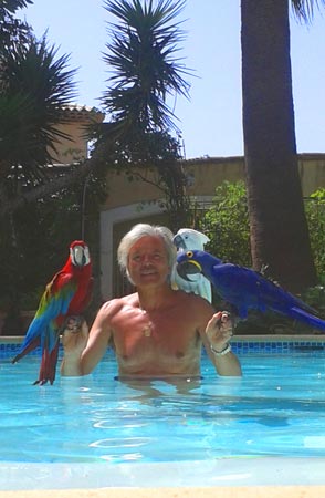 Mark Steiger's parrots